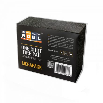 ADBL One Shot Tire Pad Megapack Applicator for Tire Care
